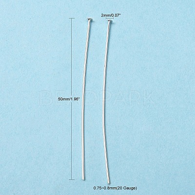 Brass Flat Head Pins LS-HP5.0cmCY-S-1