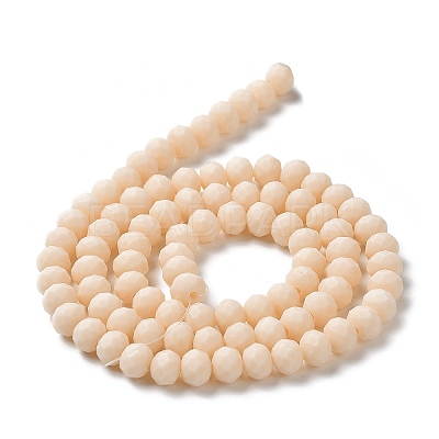 Glass Beads Strands EGLA-A034-P8mm-MD05-1