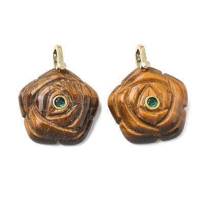 Natural Mixed Stone Carved Pendants GG-CBAF4FB-01G-1