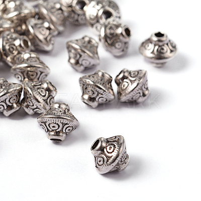 Tibetan Style Alloy Spacer Beads LF1152Y-1