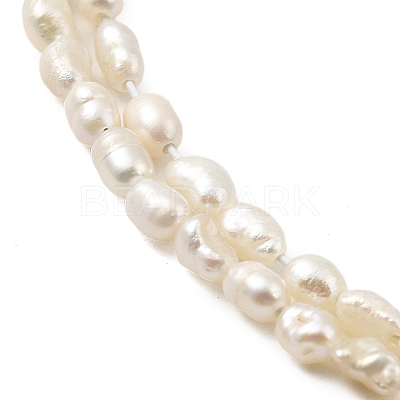 Natural Cultured Freshwater Pearl Beads Strands PEAR-I007-01J-02A-1