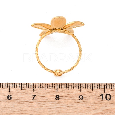 304 Stainless Steel Cuff Rings RJEW-D306-24G-1