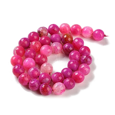 Natural Agate Beads Strands G-M437-C01-01C-1