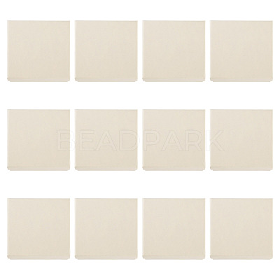 12Pcs Cardboard Paper Jewelry Storage Boxes with Sponge CON-TA0001-33B-1