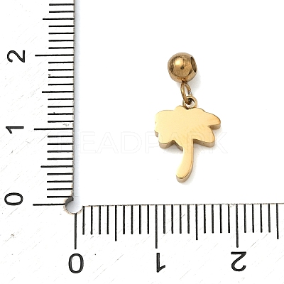 304 Stainless Steel Pendants STAS-K323-01A-G-1