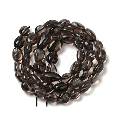 Natural Ice Obsidian Beads Strands X-G-P497-01A-15-1