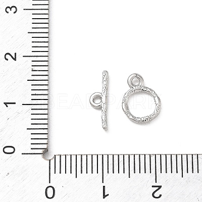Brass Toggle Clasp KK-D289-53A-P-1