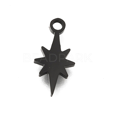 Ion Plating(IP) 304 Stainless Steel Charms STAS-F292-04B-1