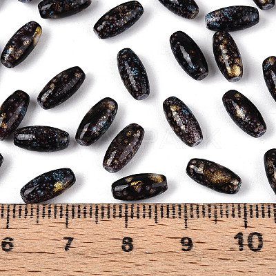 Baking Paint Glass Seed Beads SEED-N008-06J-1