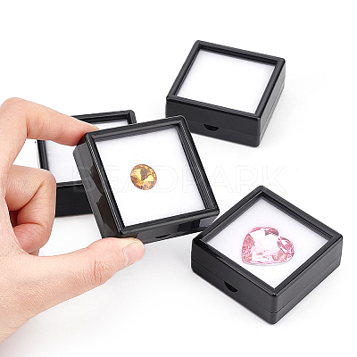Acrylic Jewelry Box OBOX-WH0004-05B-1