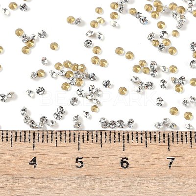 Glass Pointed Back Rhinestone RGLA-PP13-01B-1