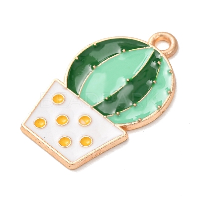 Alloy with Enamel Pendants AL-CBA9CD2-02C-1