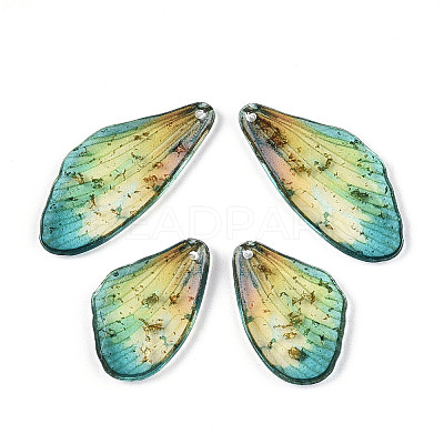 Epoxy Resin Pendants RESI-N045-03D-1