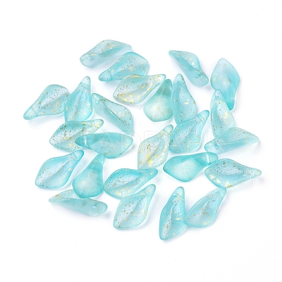 Frosted Glass Pendants GLAA-L027-B02-1