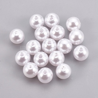 ABS Plastic Imitation Pearl Beads KY-G009-6mm-03-1