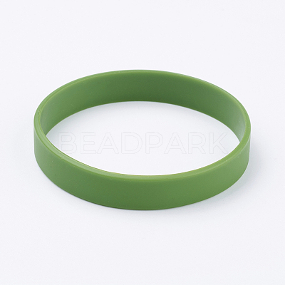 Silicone Wristbands Bracelets BJEW-J176-A-05-1