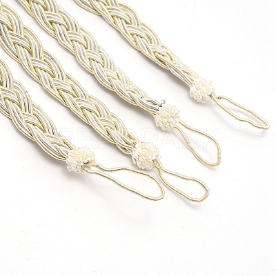 Polyester Braided Curtain Tiebacks AJEW-WH0168-03A-1