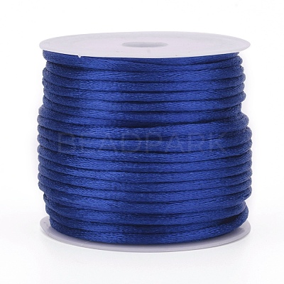 Nylon Satin Rattail Cords NWIR-L006-2mm-16-1