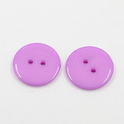 Acrylic Sewing Buttons BUTT-E084-B-07-1