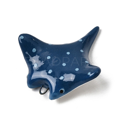 Handmade Porcelain Pendants X-PORC-C010-06-1