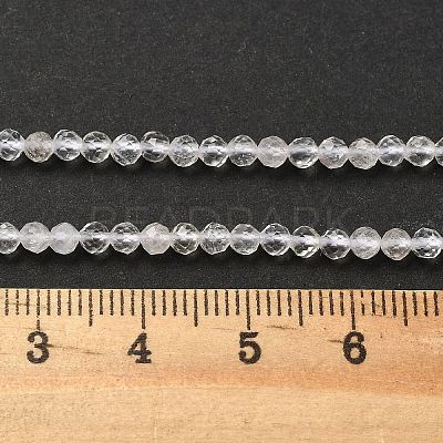 Natural Quartz Crystal Beads Strands G-B145-A02-3mm-1