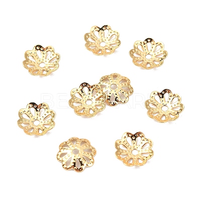 SHEGRACE Brass Beads Caps XGRPCU821-284G-1