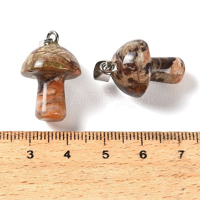 Natural Crazy Agate Pendants GG-CBAA0EE-05P-17-1
