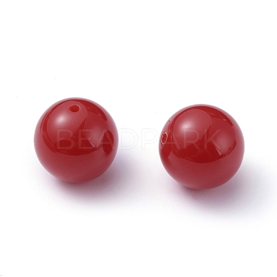 Fluorescence Chunky Acrylic Beads MACR-R517-20mm-11-1