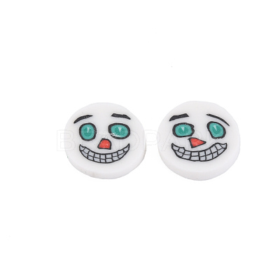 Halloween Handmade Polymer Clay Cabochons CLAY-N006-110-1