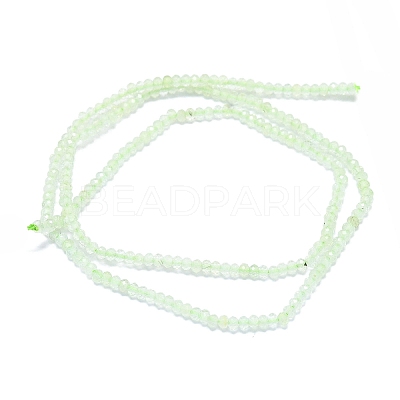 Natural Prehnite Beads Strands G-G106-A26-01-1