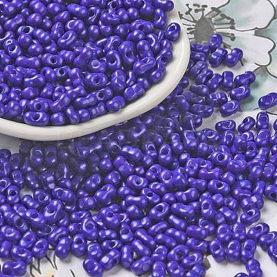 Baking Paint Glass Seed Beads SEED-K009-01A-09-1