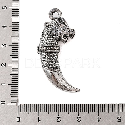 Tibetan Style Alloy Pendants FIND-Z053-03AS-01-1