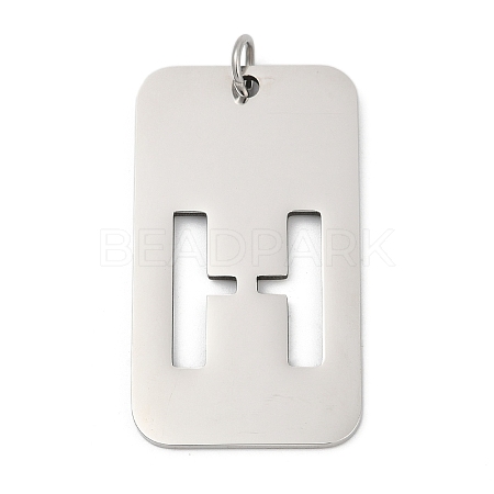 304 Stainless Steel Pendants STAS-M115-01P-H-1