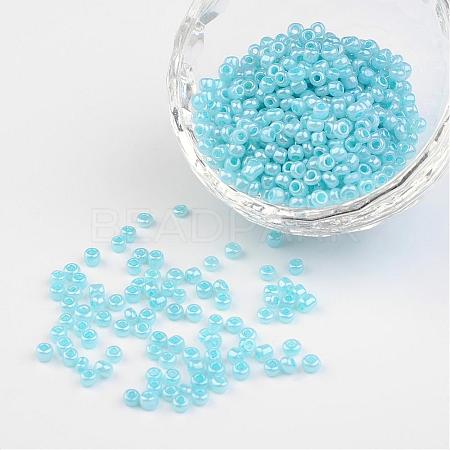 8/0 Ceylon Round Glass Seed Beads X-SEED-A011-3mm-143-1
