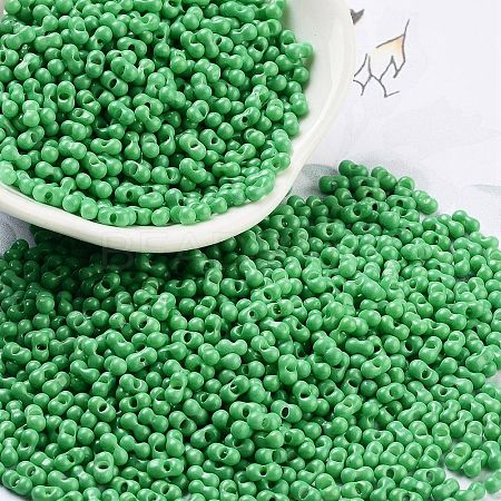 Baking Paint Glass Seed Beads X1-SEED-A033-05Q-1