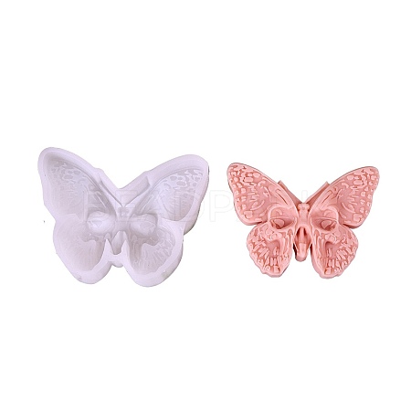Butterfly Skeleton Plate Snake Flower Candle Silicone Molds PW-WG92135-02-1