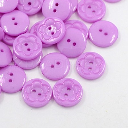 Acrylic Sewing Buttons for Clothes Design BUTT-E083-C-02-1