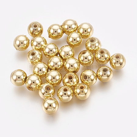 ABS Plastic Beads KY-G007-4mm-G-1
