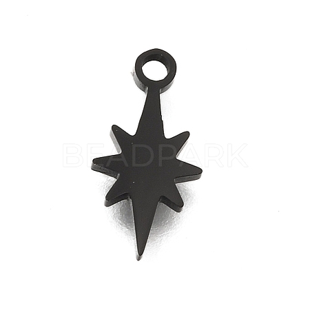 Ion Plating(IP) 304 Stainless Steel Charms STAS-F292-04B-1