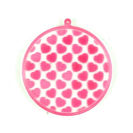 Valentine's Day Silicone Pendant Molds DIY-J009-08C-1