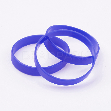 Silicone Wristbands Bracelets BJEW-J176-180-02-1