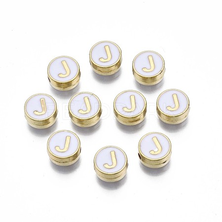 Alloy Enamel Beads ENAM-N052-006-01J-RS-1