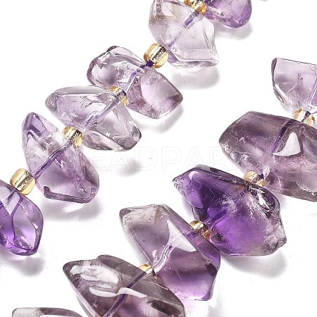 Natural Amethyst Beads Strands G-C179-D01-01-1