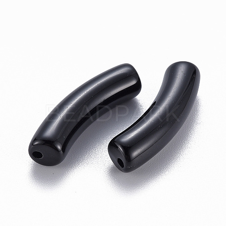 Opaque Acrylic Beads X-MACR-S372-002B-S002-1