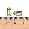 Glass Charms STAS-P437-15H-G-3