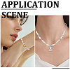 400Pcs 2 Colors Alloy Beads FIND-SP0002-37-5