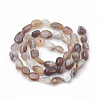 Natural Botswana Agate Beads Strands G-T064-66-2