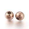 Ion Plating(IP) Round 304 Stainless Steel Beads STAS-G130-8mm-63RG-2