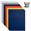 12 Sheets 6 Colors PVC Sheets DIY-GA0008-25-1