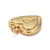 Rack Plating Real 18K Gold Plated Brass Pendants KK-E260-01G-P-3